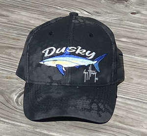 Dusky Sport Center - Guy Harvey Kryptek Camo Hat- Black - $12.00 - GHH 